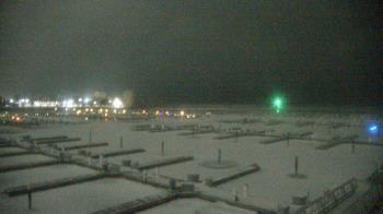 Weather camera view of Waukegan Harbor and Marina.