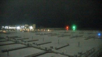 Weather camera view of Waukegan Harbor and Marina.