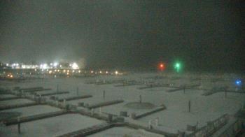 Weather camera view of Waukegan Harbor and Marina.