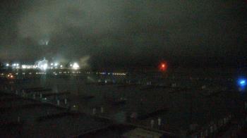 Weather camera view of Waukegan Harbor and Marina.