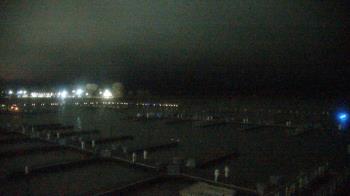 Weather camera view of Waukegan Harbor and Marina.