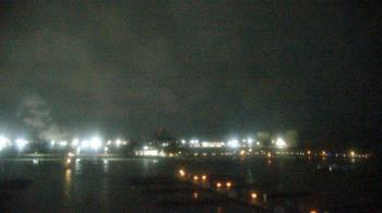 Weather camera view of Waukegan Harbor and Marina.