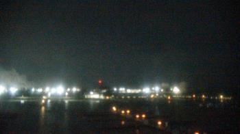 Weather camera view of Waukegan Harbor and Marina.