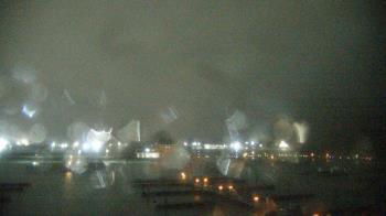 Weather camera view of Waukegan Harbor and Marina.