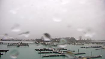 Weather camera view of Waukegan Harbor and Marina.