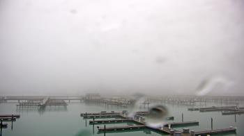 Weather camera view of Waukegan Harbor and Marina.
