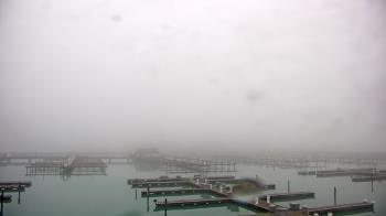 Weather camera view of Waukegan Harbor and Marina.