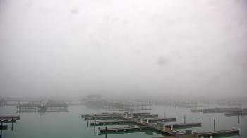 Weather camera view of Waukegan Harbor and Marina.
