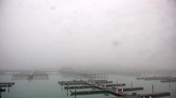 Weather camera view of Waukegan Harbor and Marina.