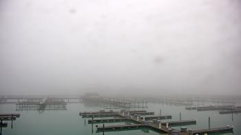 Weather camera view of Waukegan Harbor and Marina.