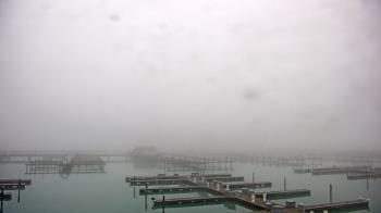 Weather camera view of Waukegan Harbor and Marina.
