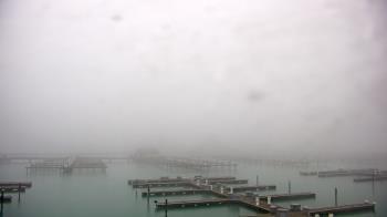 Weather camera view of Waukegan Harbor and Marina.