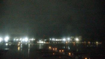 Weather camera view of Waukegan Harbor and Marina.