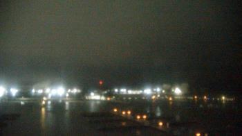 Weather camera view of Waukegan Harbor and Marina.