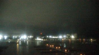 Weather camera view of Waukegan Harbor and Marina.