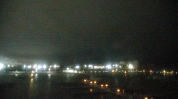 Weather camera view of Waukegan Harbor and Marina.