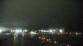 Weather camera view of Waukegan Harbor and Marina.