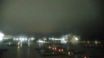 Weather camera view of Waukegan Harbor and Marina.