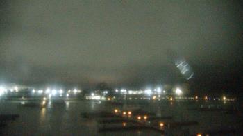 Weather camera view of Waukegan Harbor and Marina.