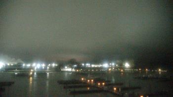 Weather camera view of Waukegan Harbor and Marina.