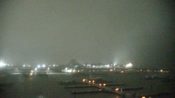 Weather camera view of Waukegan Harbor and Marina.