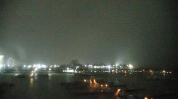 Weather camera view of Waukegan Harbor and Marina.