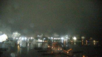 Weather camera view of Waukegan Harbor and Marina.