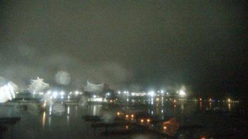 Weather camera view of Waukegan Harbor and Marina.
