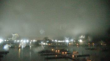 Weather camera view of Waukegan Harbor and Marina.