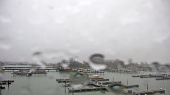 Weather camera view of Waukegan Harbor and Marina.