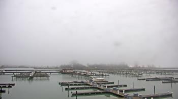 Weather camera view of Waukegan Harbor and Marina.