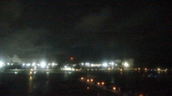 Weather camera view of Waukegan Harbor and Marina.