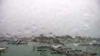 Weather camera view of Waukegan Harbor and Marina.