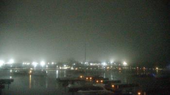Weather camera view of Waukegan Harbor and Marina.