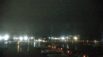 Weather camera view of Waukegan Harbor and Marina.