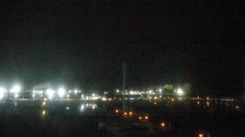 Weather camera view of Waukegan Harbor and Marina.