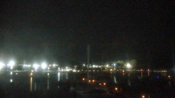 Weather camera view of Waukegan Harbor and Marina.