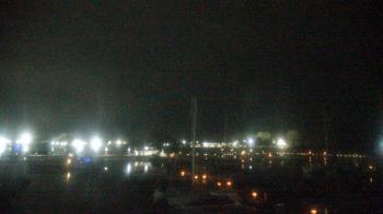 Weather camera view of Waukegan Harbor and Marina.