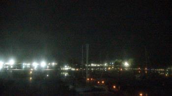 Weather camera view of Waukegan Harbor and Marina.