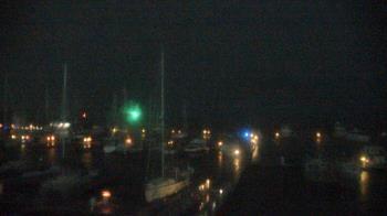 Weather camera view of Waukegan Harbor and Marina.