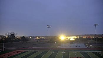 Weather camera view of Waldron HS.