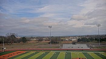 Weather camera view of Waldron HS.