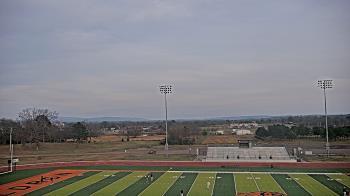 Weather camera view of Waldron HS.