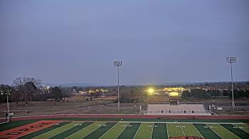 Weather camera view of Waldron HS.