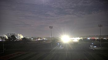 Weather camera view of Waldron HS.