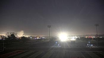 Weather camera view of Waldron HS.