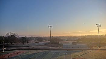 Weather camera view of Waldron HS.