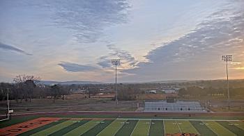 Weather camera view of Waldron HS.