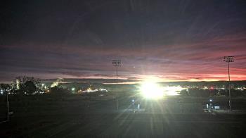 Weather camera view of Waldron HS.