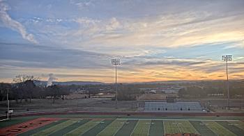 Weather camera view of Waldron HS.